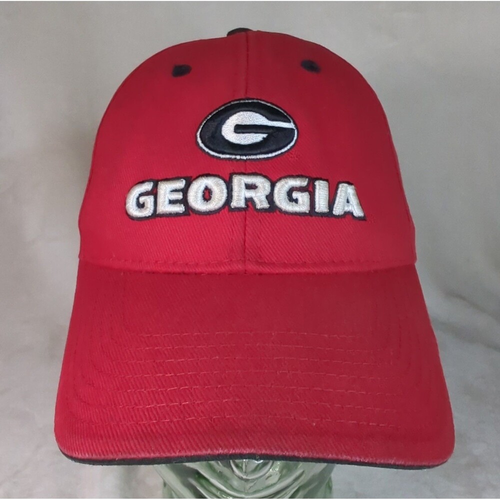 Georgia Bulldogs Hat Genuine College Product Red Adjustable Cap Fan Favorite